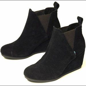 TOMS Black Kelsey Booties